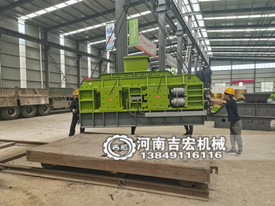 宁波对辊制砂机每小时可生产5-450吨砂石骨料,砂石厂赚钱利器！